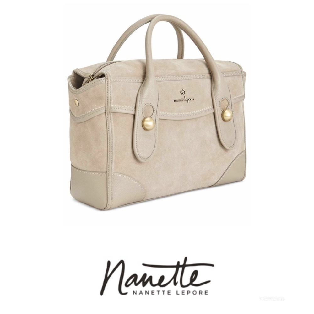 Nanette Laporte Gray Doctor Bag essential satchel more chic-this season's